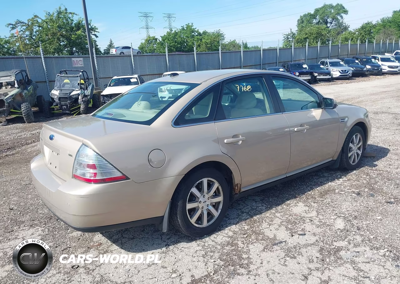 2008 Ford Taurus Sel VIN:1FAHP24W08G119233 - 4