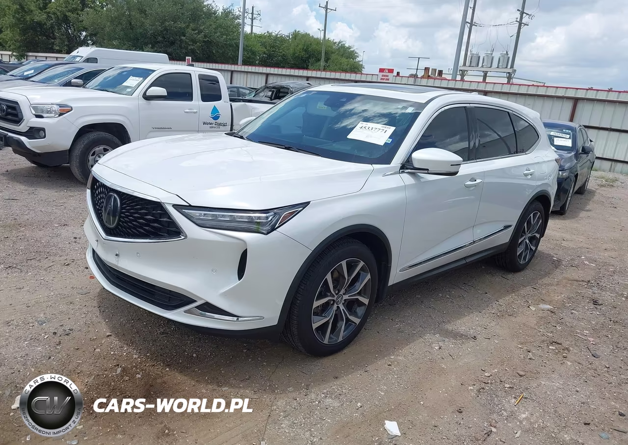 2022 Acura Mdx Technology Package VIN:5J8YD9H49NL007524 - 2