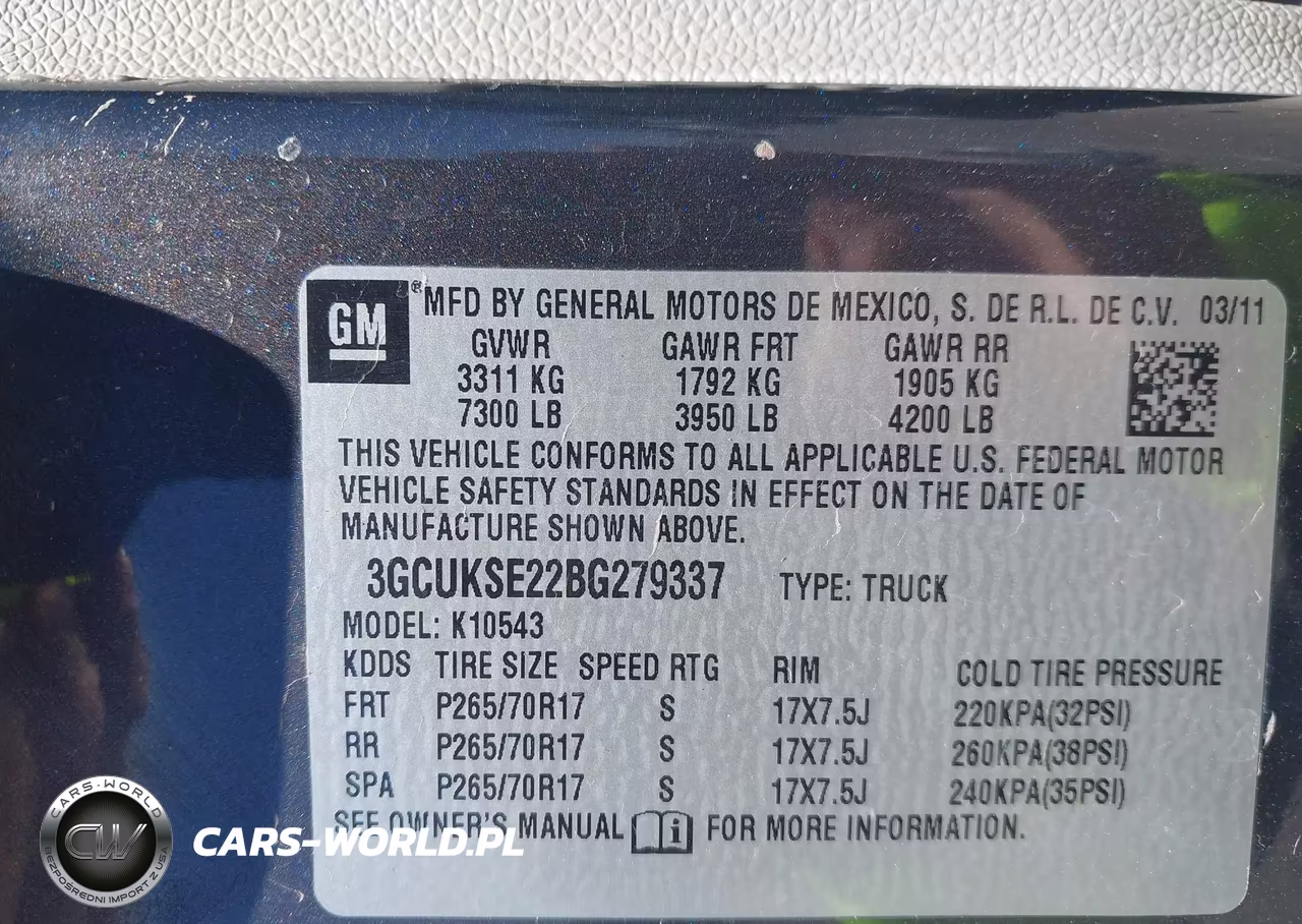 2011 Chevrolet Silverado 1500 Lt VIN:3GCUKSE22BG279337 - 9