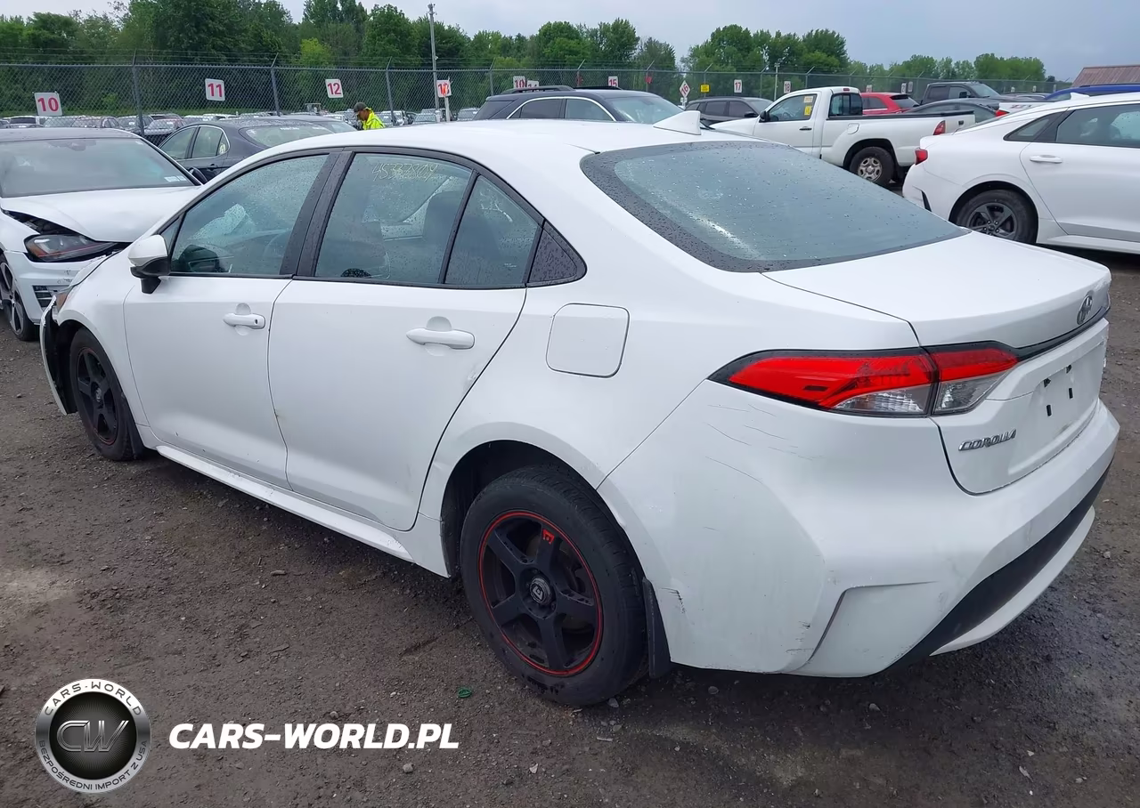 2021 Toyota Corolla Le VIN:5YFEPMAE0MP196830 - 3