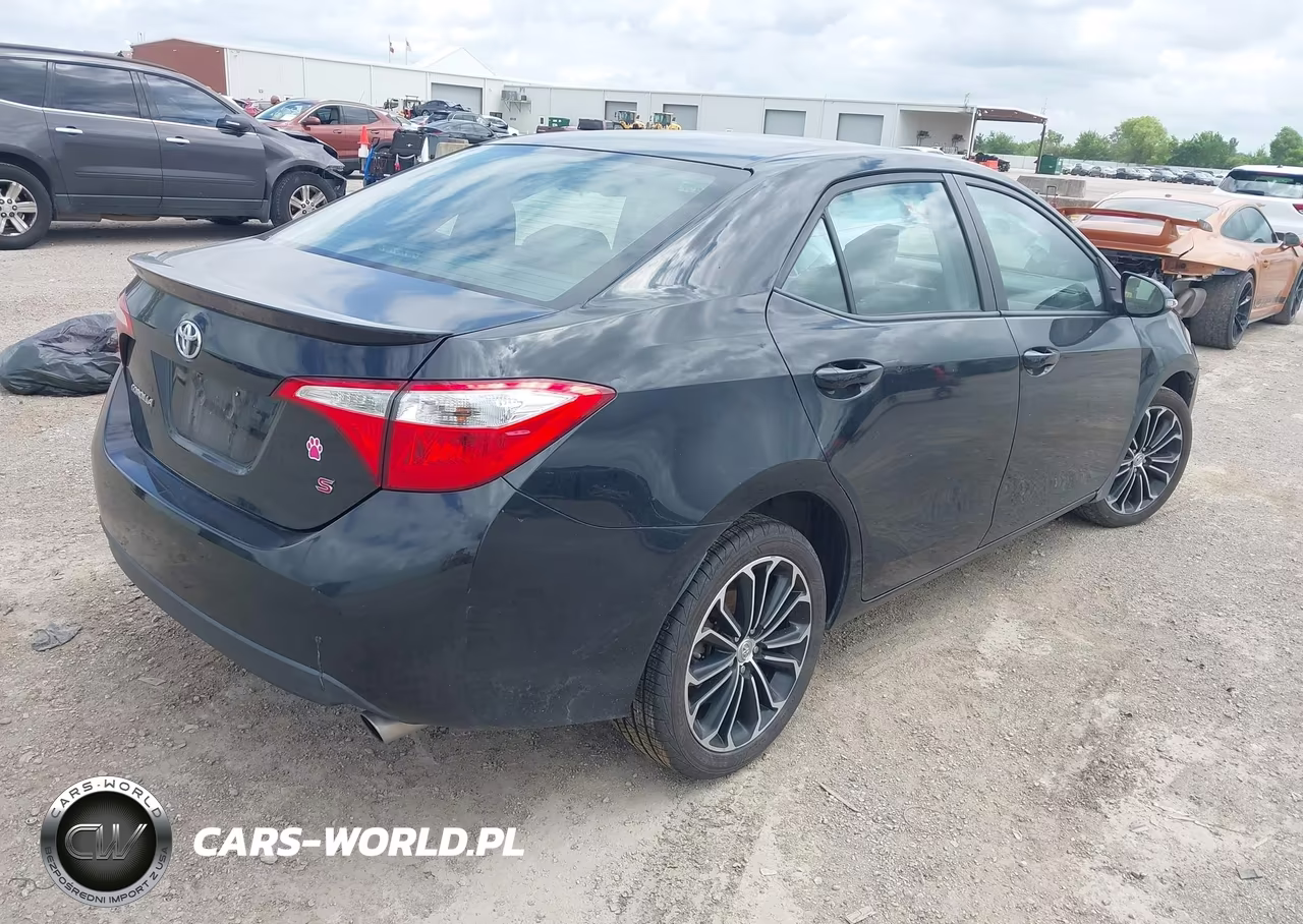 2015 Toyota Corolla S Plus VIN:2T1BURHE4FC373123 - 4