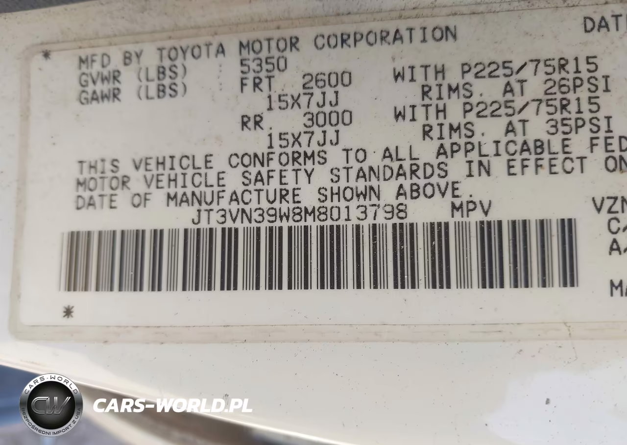 1991 Toyota 4Runner Vn39 Sr5 VIN:JT3VN39W8M8013798 - 9
