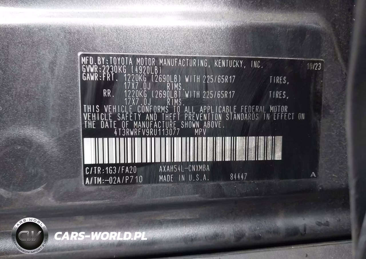 2024 Toyota Rav4 Hybrid Xle VIN:4T3RWRFV9RU113077 - 9