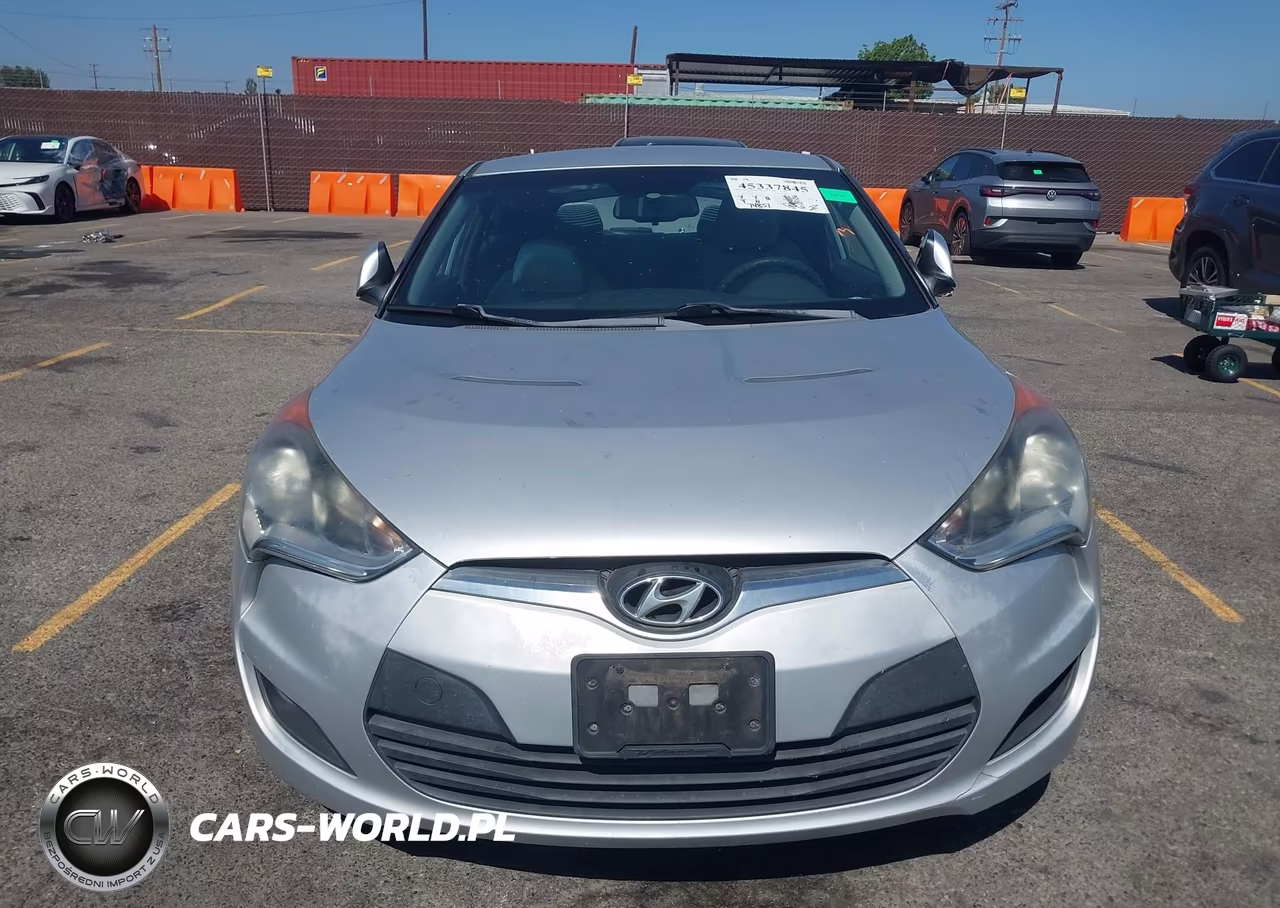 2012 Hyundai Veloster Base W-Gray VIN:KMHTC6AD5CU028443 - 12