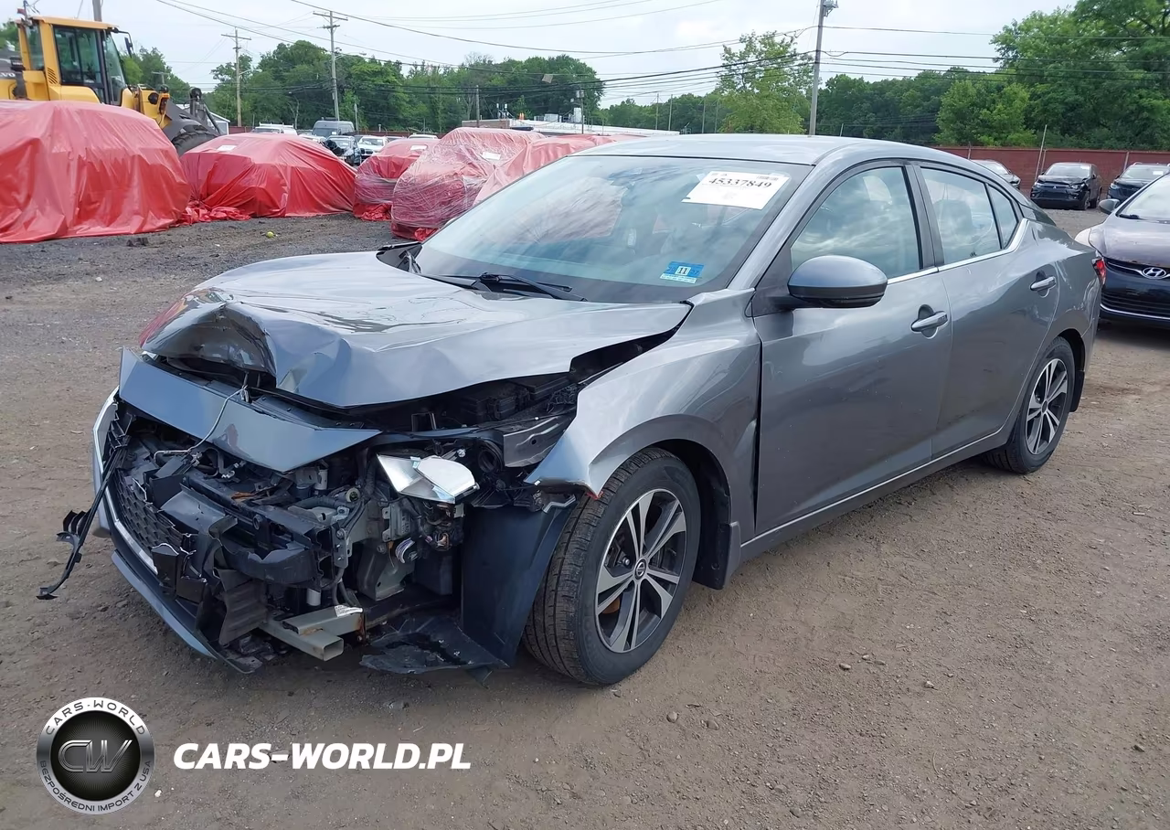 2020 Nissan Sentra Sv Xtronic Cvt VIN:3N1AB8CV2LY215994 - 2