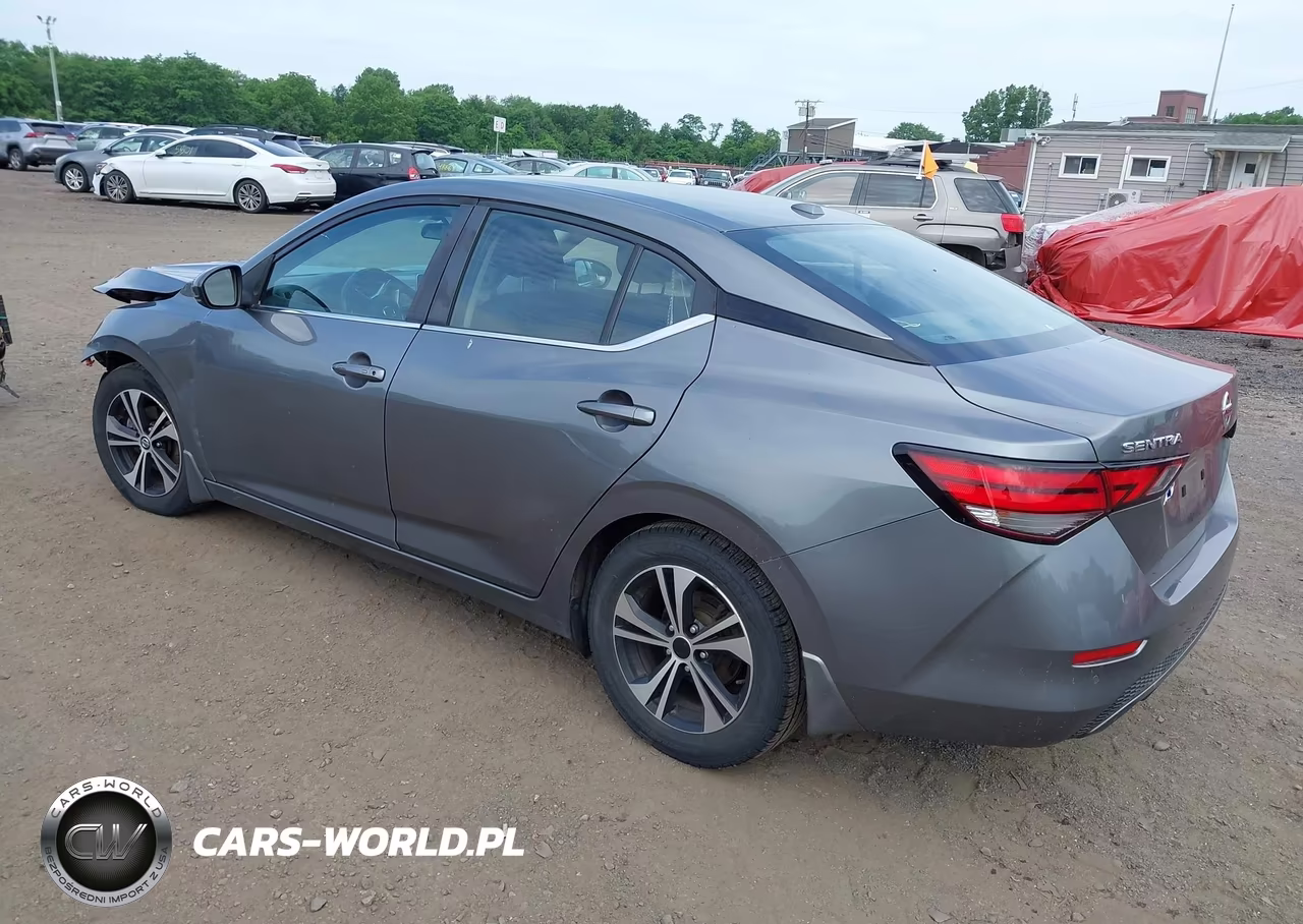 2020 Nissan Sentra Sv Xtronic Cvt VIN:3N1AB8CV2LY215994 - 3