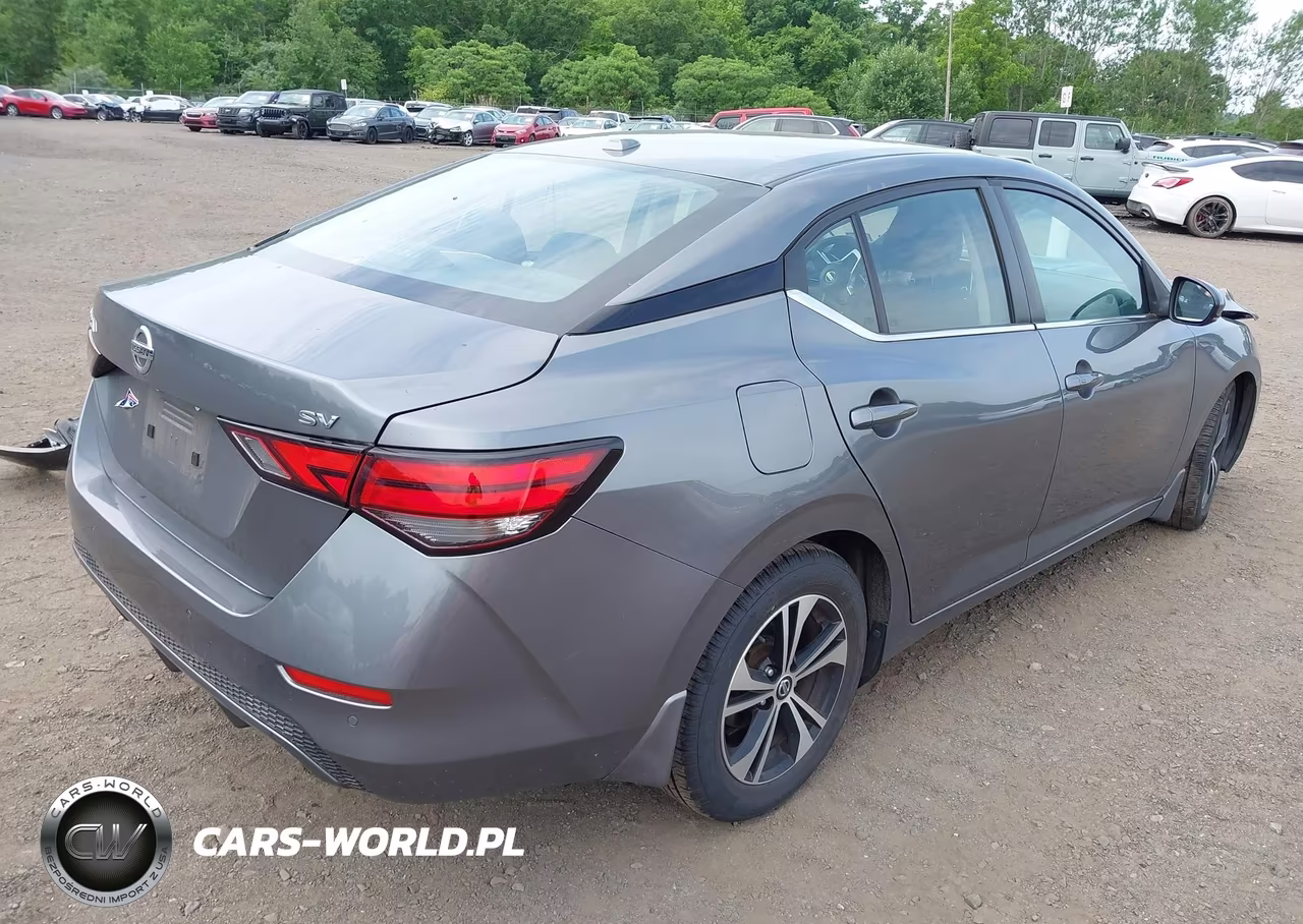 2020 Nissan Sentra Sv Xtronic Cvt VIN:3N1AB8CV2LY215994 - 4