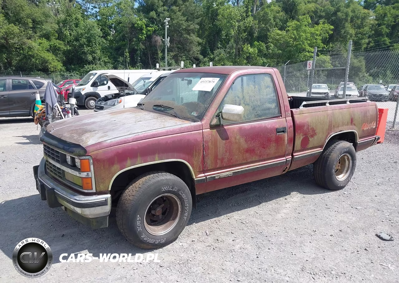 1988 Chevrolet Gmt-400 K1500 VIN:1GCDK14KXJZ233605 - 2