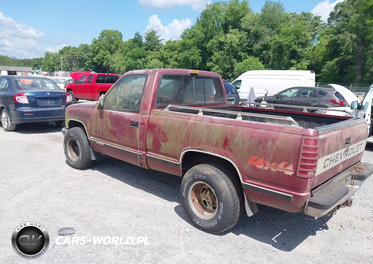 1988 Chevrolet Gmt-400 K1500 VIN:1GCDK14KXJZ233605 - 3