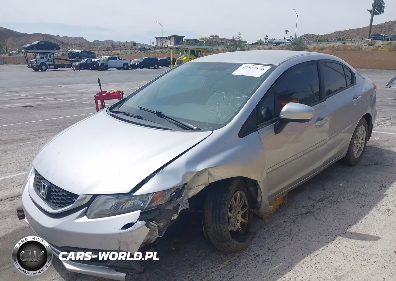 2015 Honda Civic Lx VIN:19XFB2F57FE077189 - 2