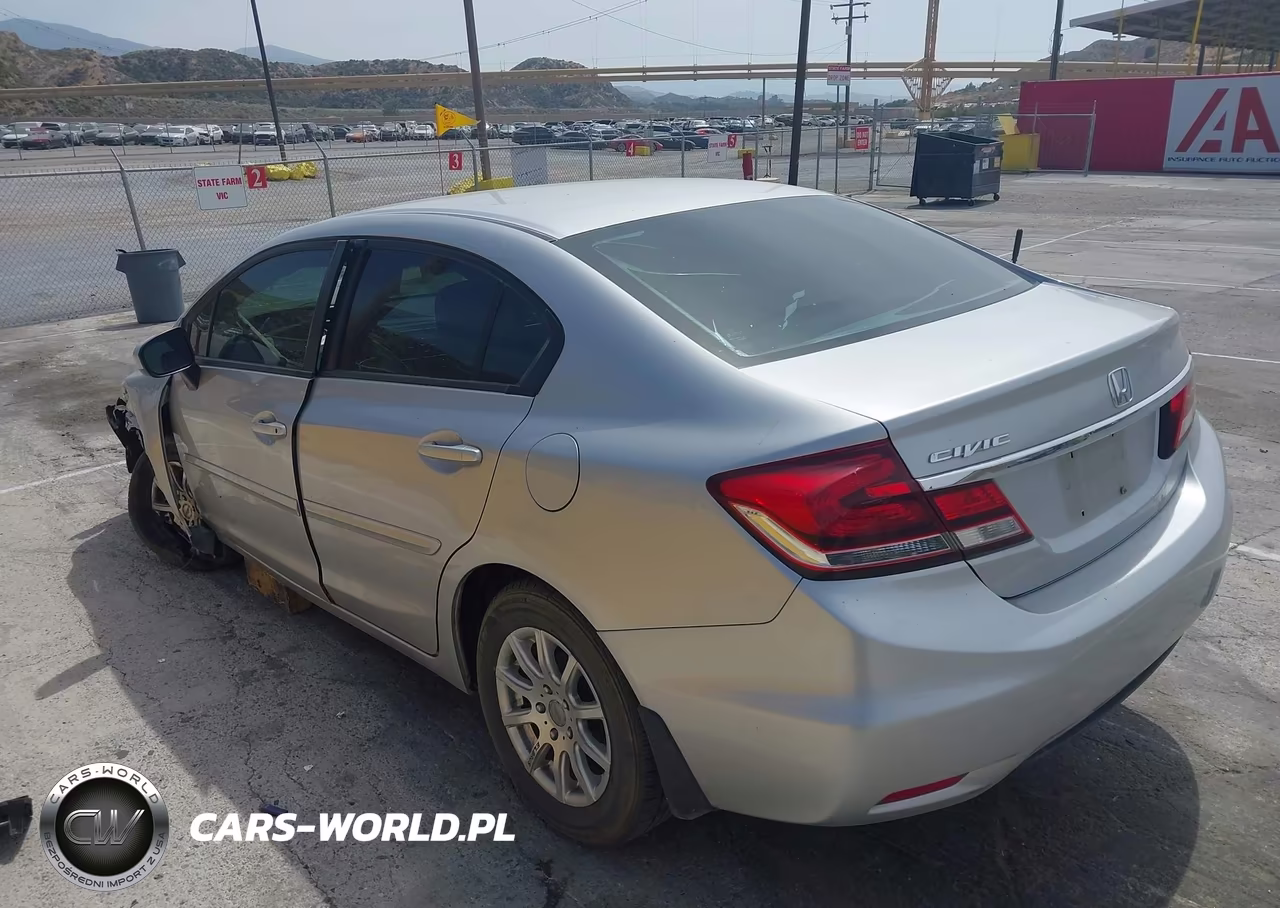 2015 Honda Civic Lx VIN:19XFB2F57FE077189 - 3