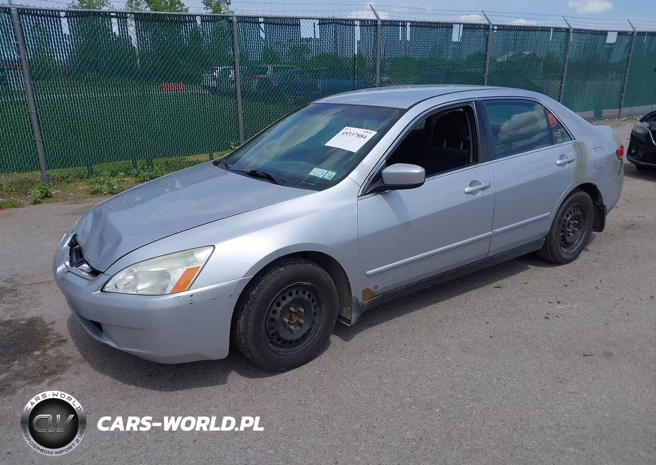 2003 Honda Accord 2.4 Lx VIN:1HGCM56393A120623 - 2