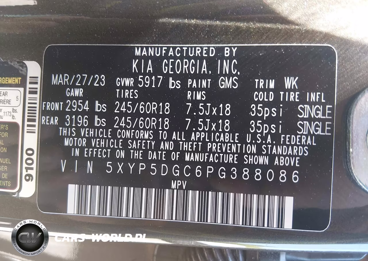 2023 Kia Telluride Sx Prestige X-Pro VIN:5XYP5DGC6PG388086 - 9