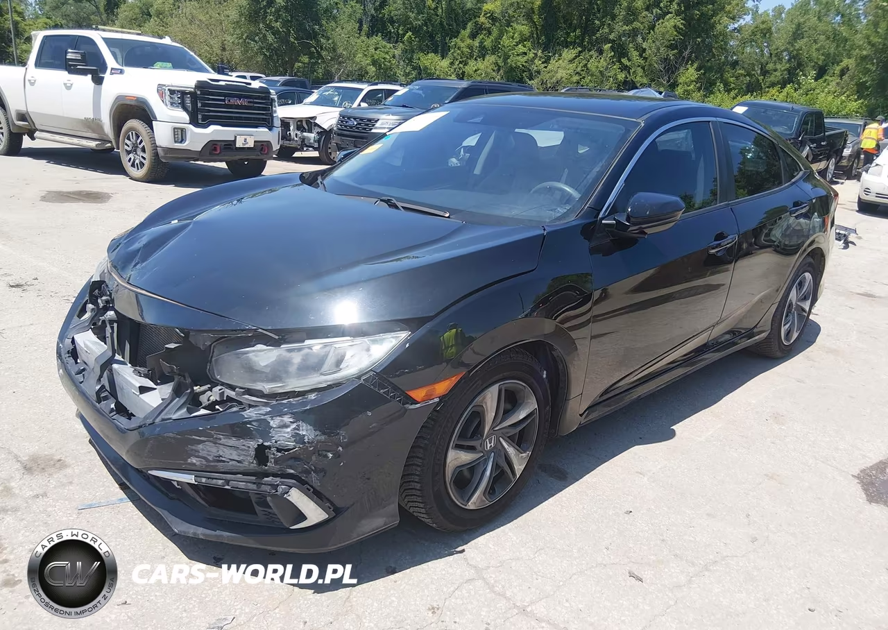 2019 Honda Civic Lx VIN:2HGFC2F62KH603217 - 2