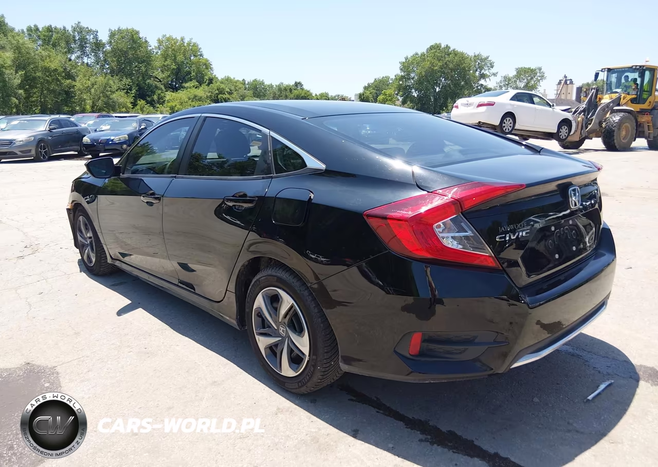 2019 Honda Civic Lx VIN:2HGFC2F62KH603217 - 3