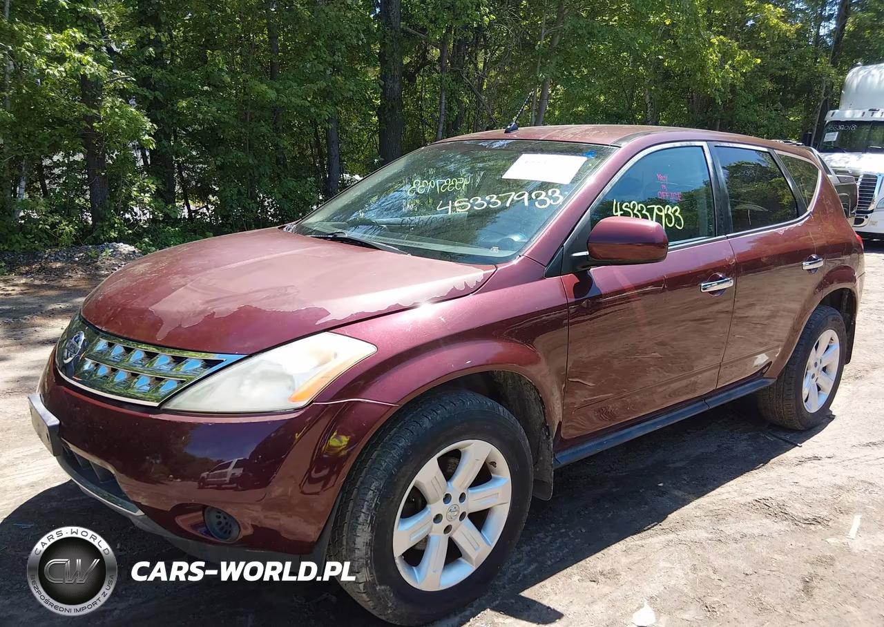 2007 Nissan Murano S VIN:JN8AZ08W87W642626 - 2
