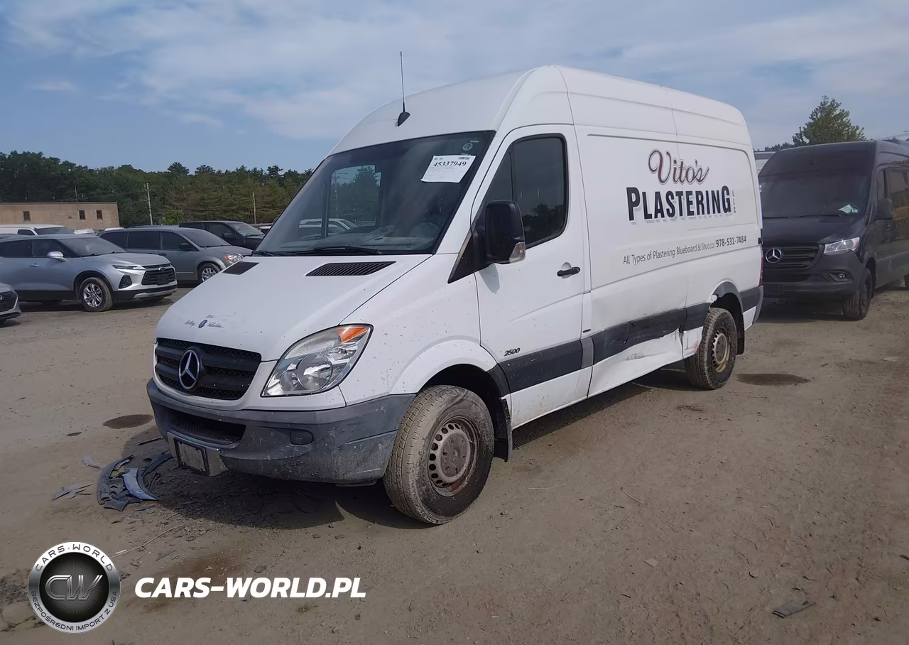 2012 Mercedes-Benz Sprinter 2500 Normal Roof VIN:WD3PE7CC1C5615009 - 2