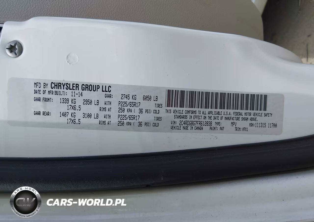 2015 Dodge Grand Caravan Se VIN:2C4RDGBG7FR612838 - 9