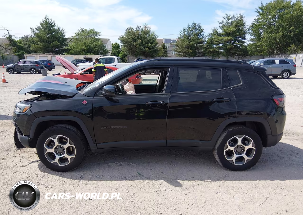 2022 Jeep Compass Trailhawk 4X4 VIN:3C4NJDDB8NT191795 - 14