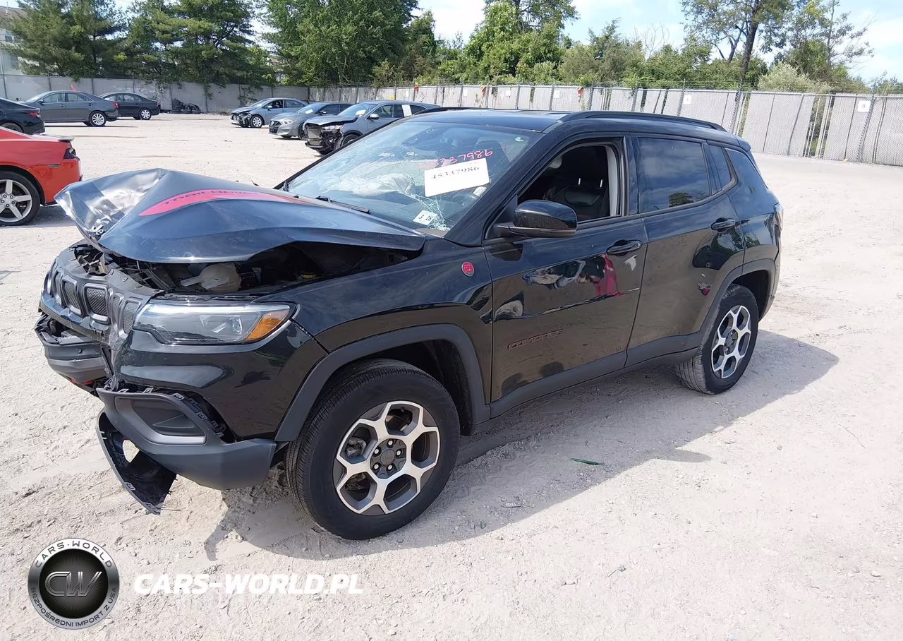 2022 Jeep Compass Trailhawk 4X4 VIN:3C4NJDDB8NT191795 - 2