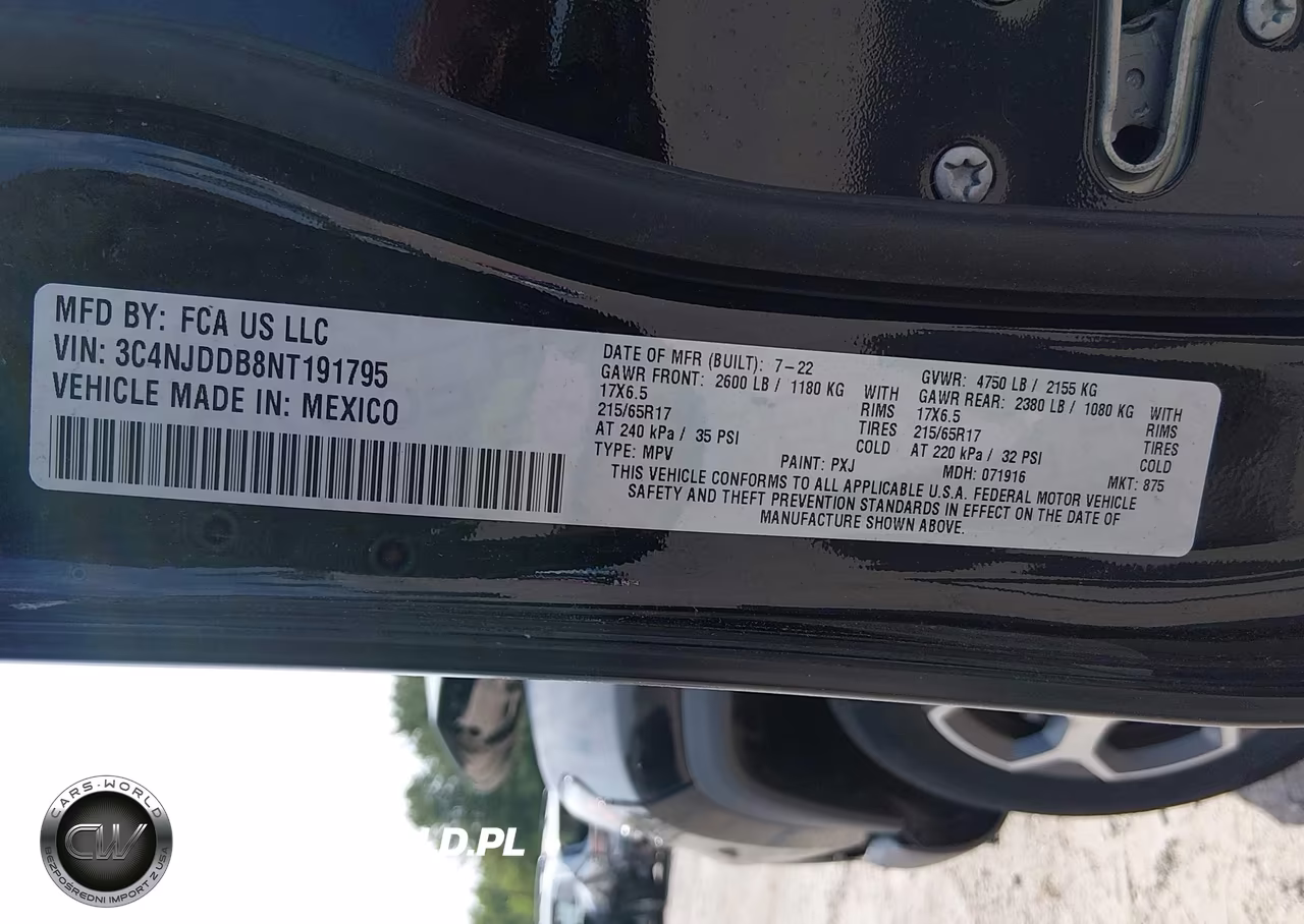 2022 Jeep Compass Trailhawk 4X4 VIN:3C4NJDDB8NT191795 - 9