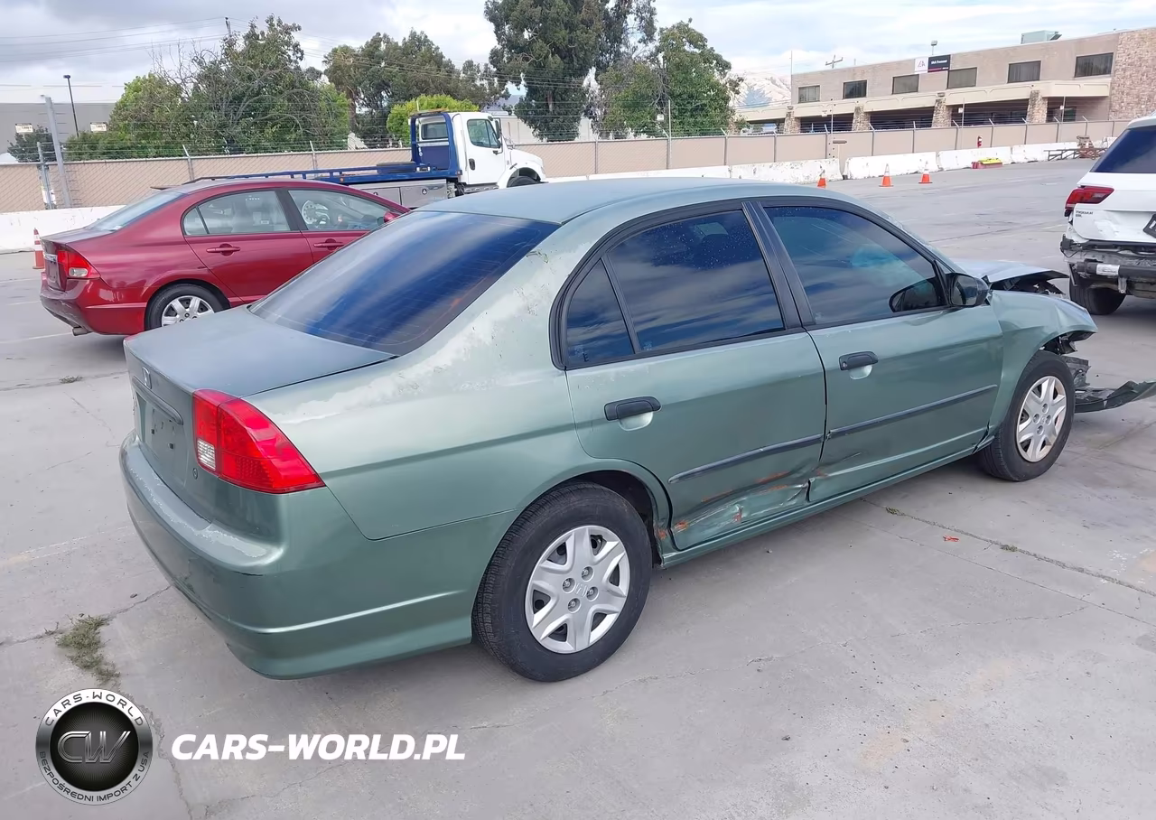 2004 Honda Civic Vp VIN:2HGES16354H554337 - 4