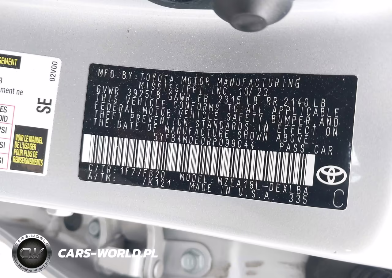 2024 Toyota Corolla Le VIN:5YFB4MDE0RP099044 - 9