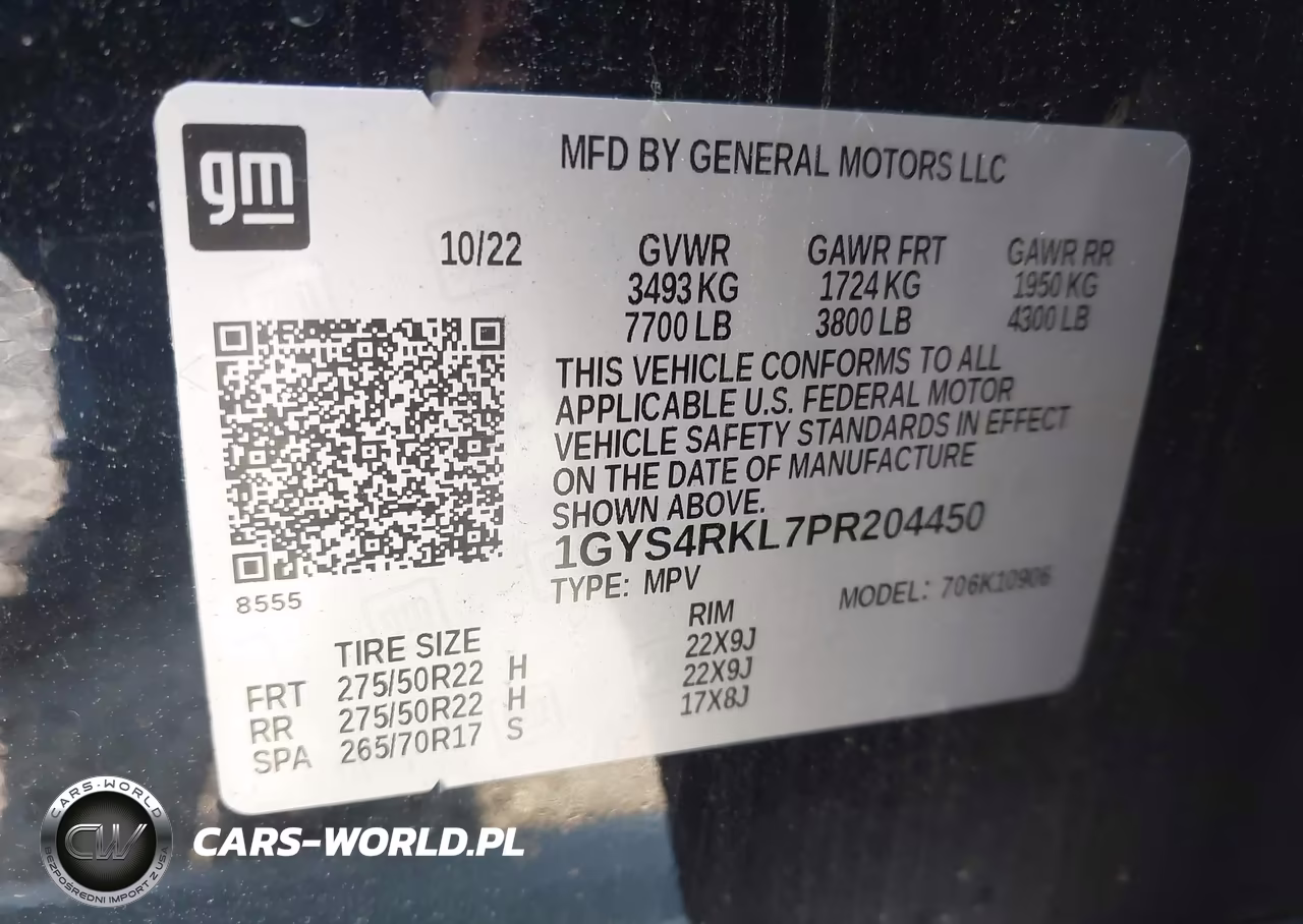 2023 Cadillac Escalade Esv 4Wd Sport Platinum VIN:1GYS4RKL7PR204450 - 9