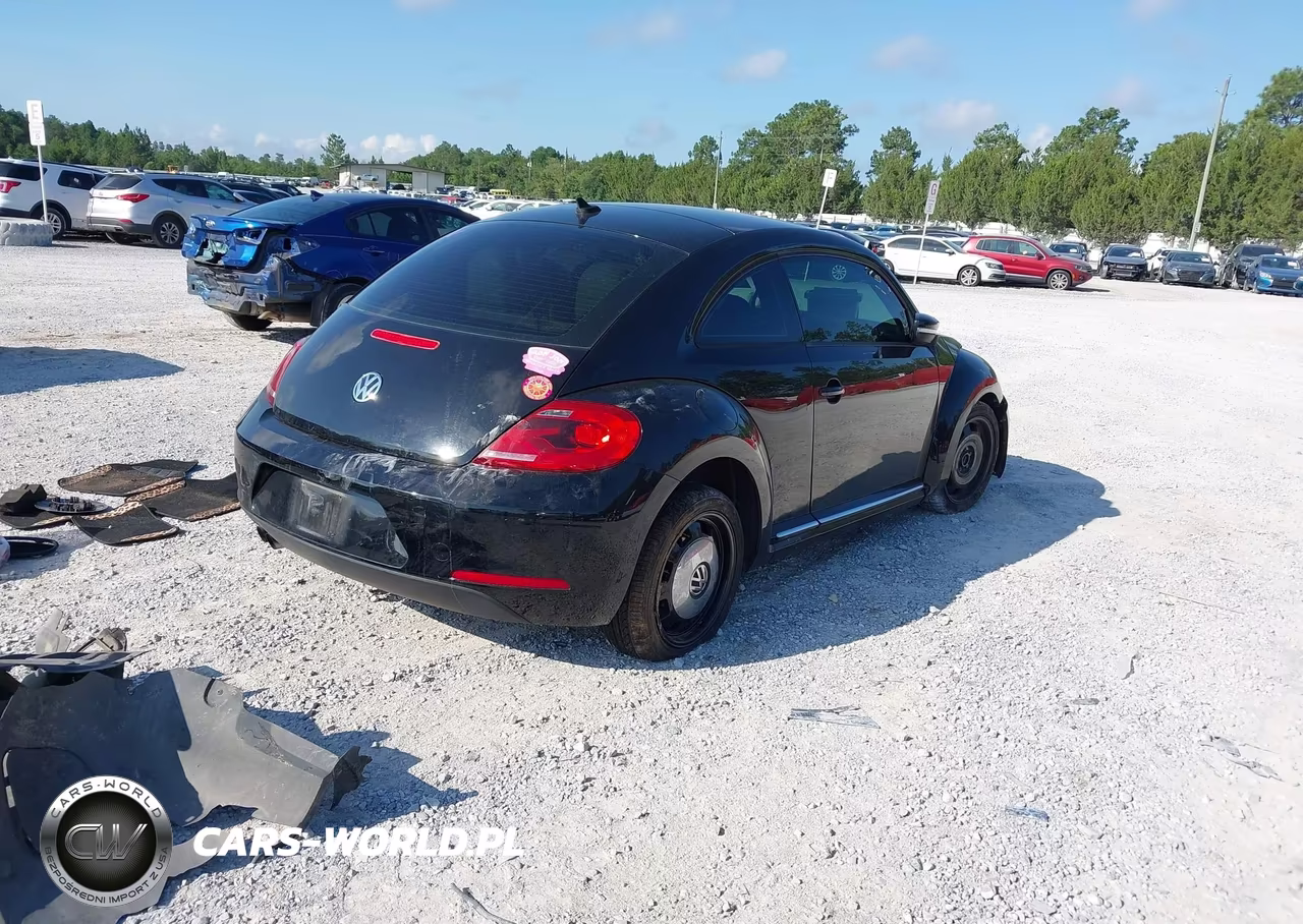 2014 Volkswagen Beetle 1.8T VIN:3VWJ17AT0EM665064 - 4