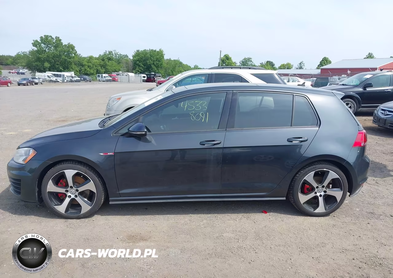 2015 Volkswagen Golf Gti 2.0T Se 4-Door VIN:3VW5T7AU8FM001066 - 15