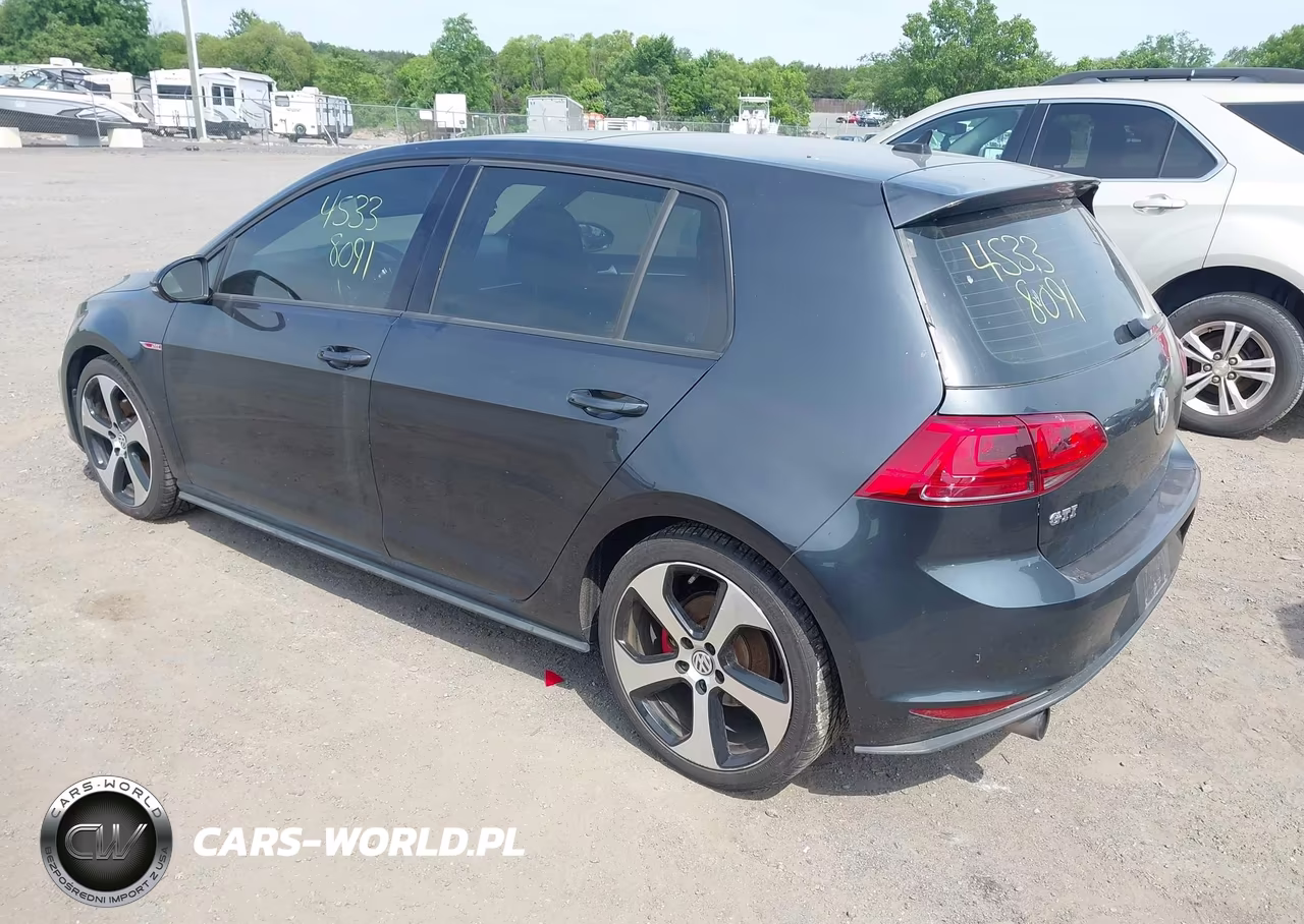 2015 Volkswagen Golf Gti 2.0T Se 4-Door VIN:3VW5T7AU8FM001066 - 3