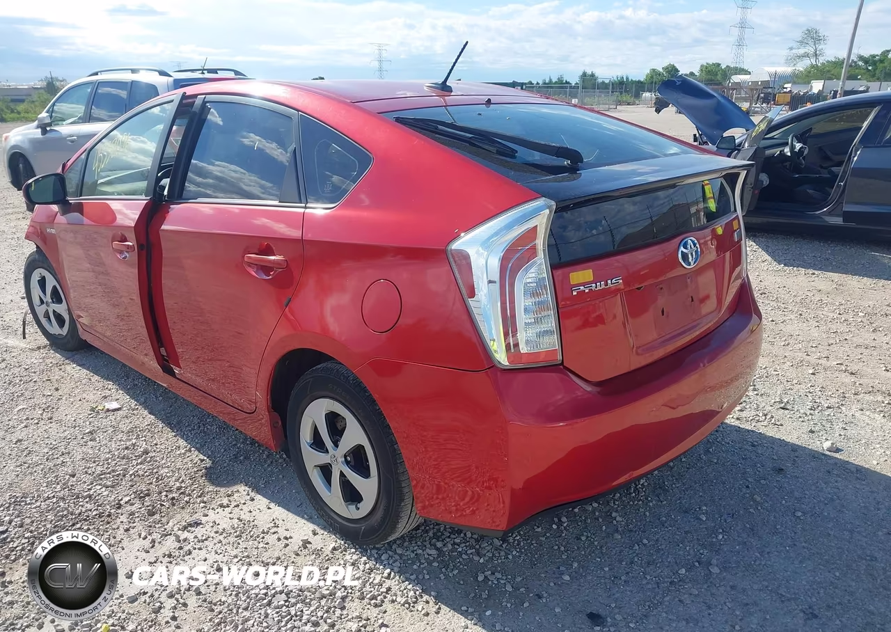 2012 Toyota Prius Four VIN:JTDKN3DU5C1545957 - 3