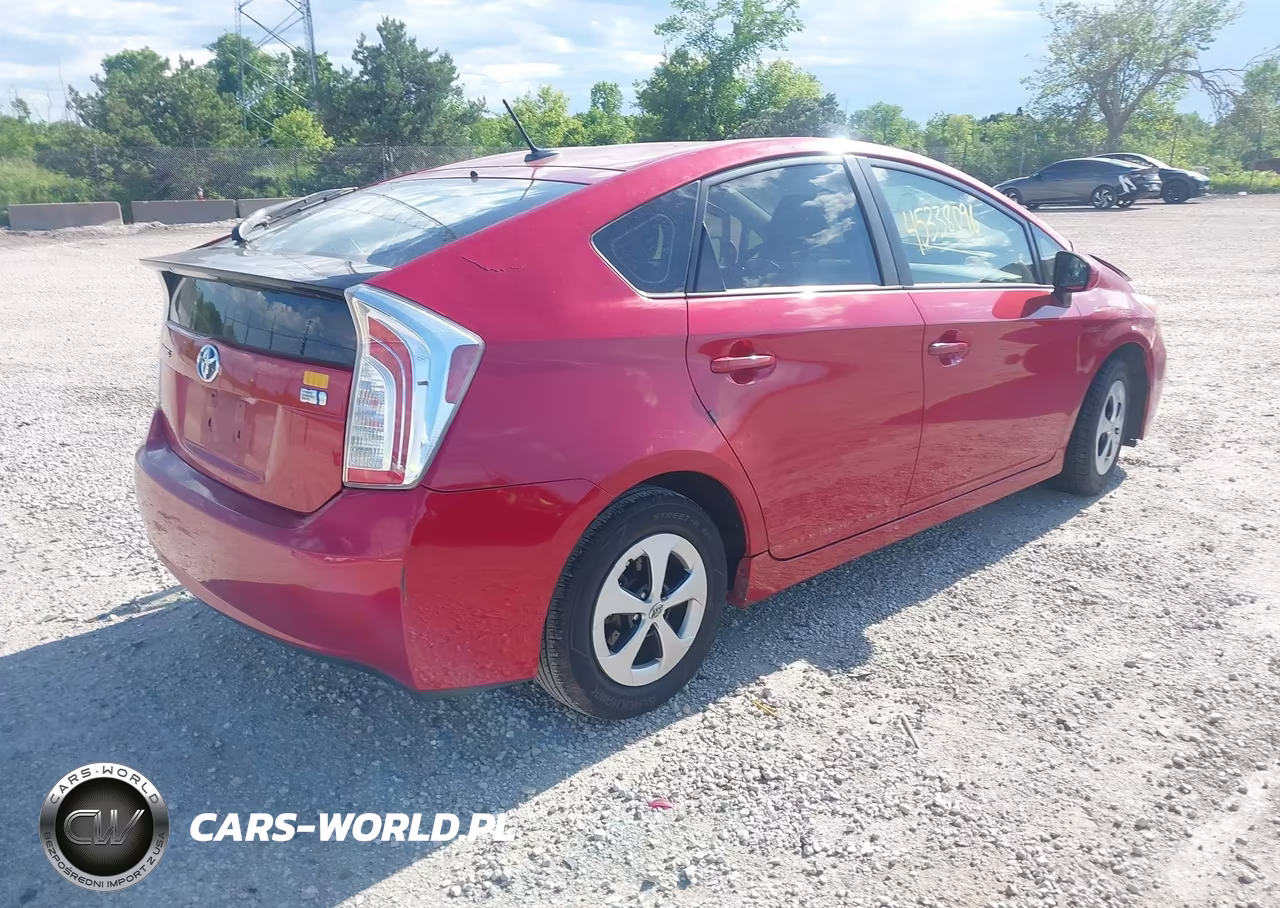 2012 Toyota Prius Four VIN:JTDKN3DU5C1545957 - 4
