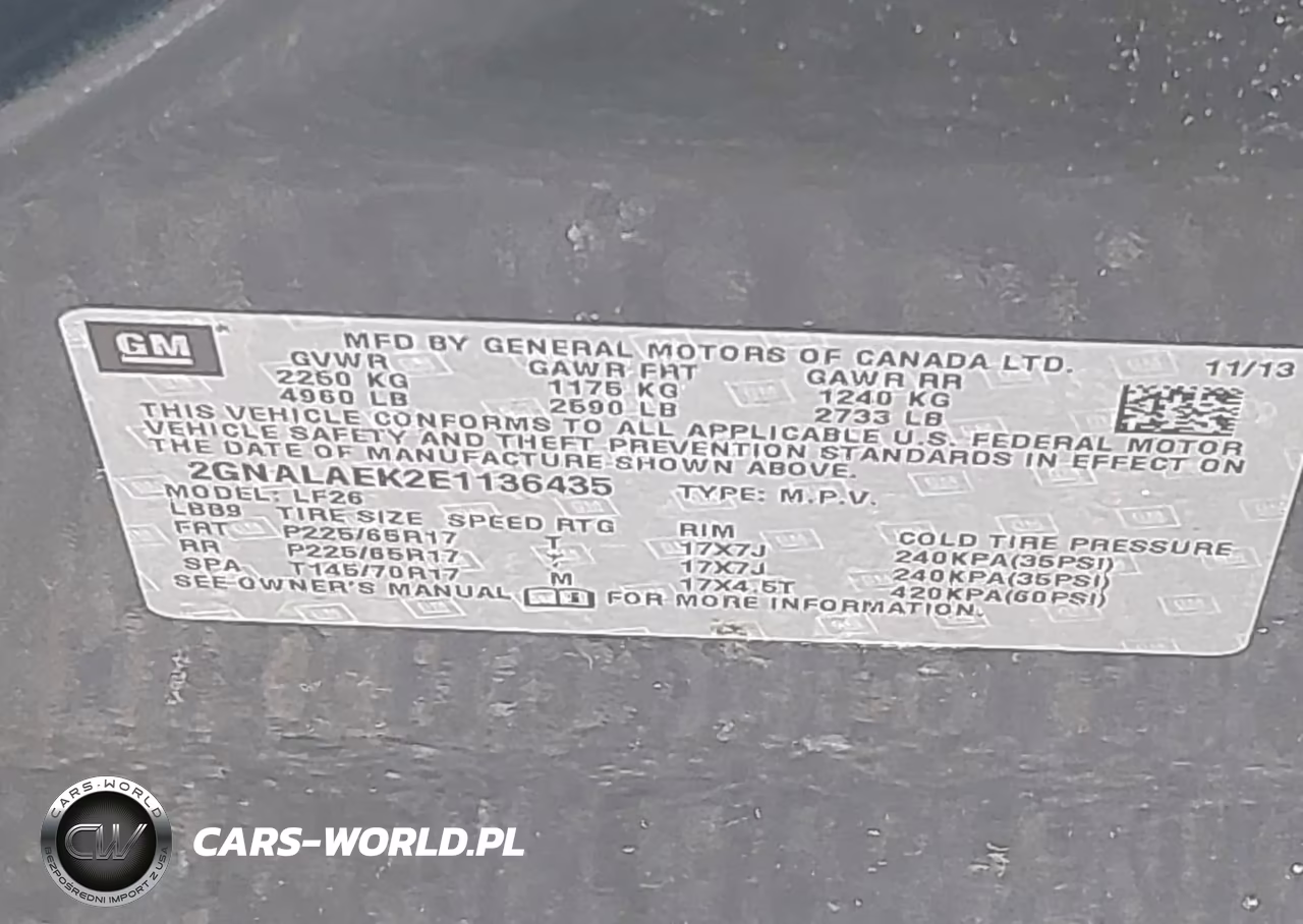 2014 Chevrolet Equinox Ls VIN:2GNALAEK2E1136435 - 9