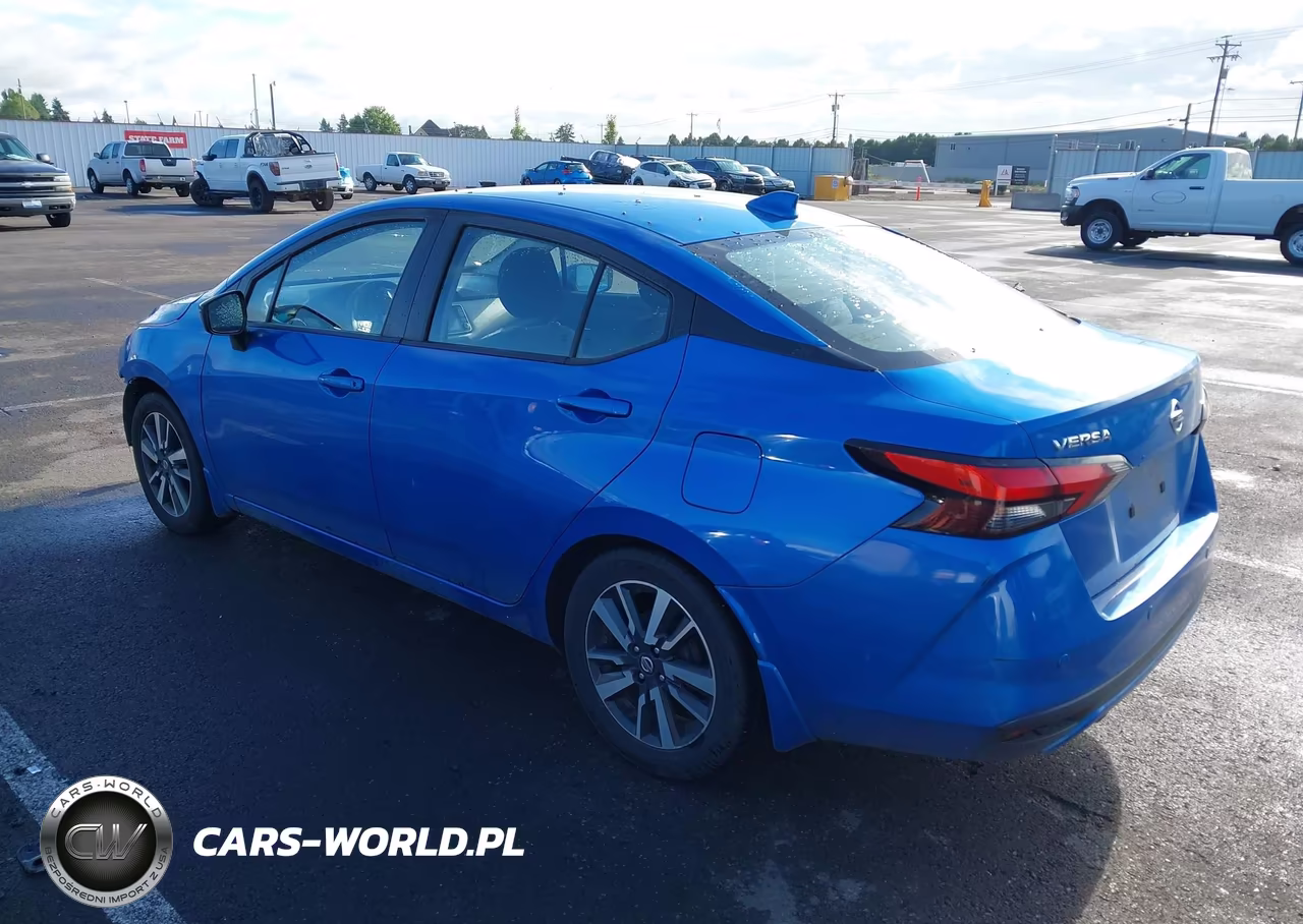 2020 Nissan Versa Sv Xtronic Cvt VIN:3N1CN8EV1LL903687 - 3
