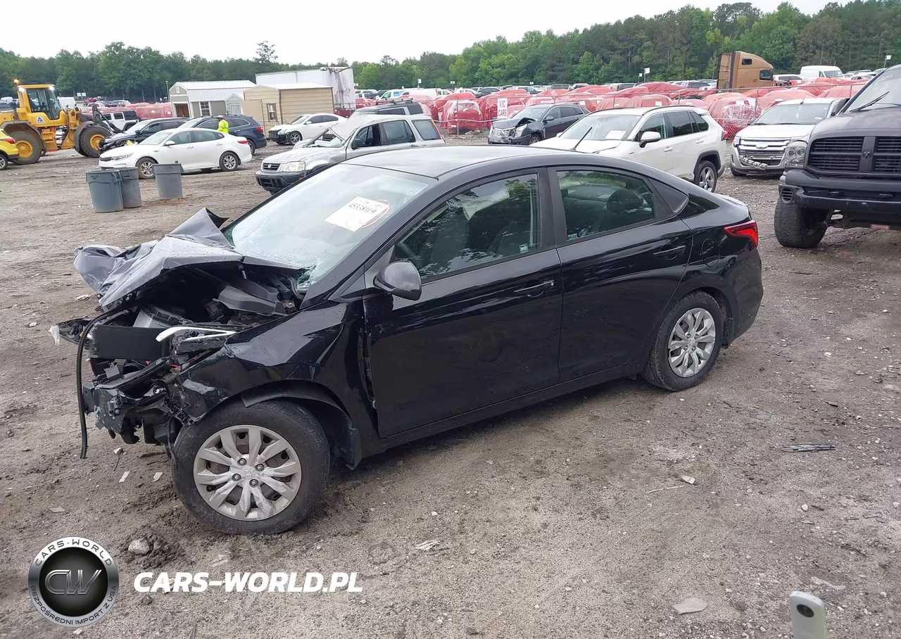 2019 Hyundai Accent Se VIN:3KPC24A34KE055357 - 2