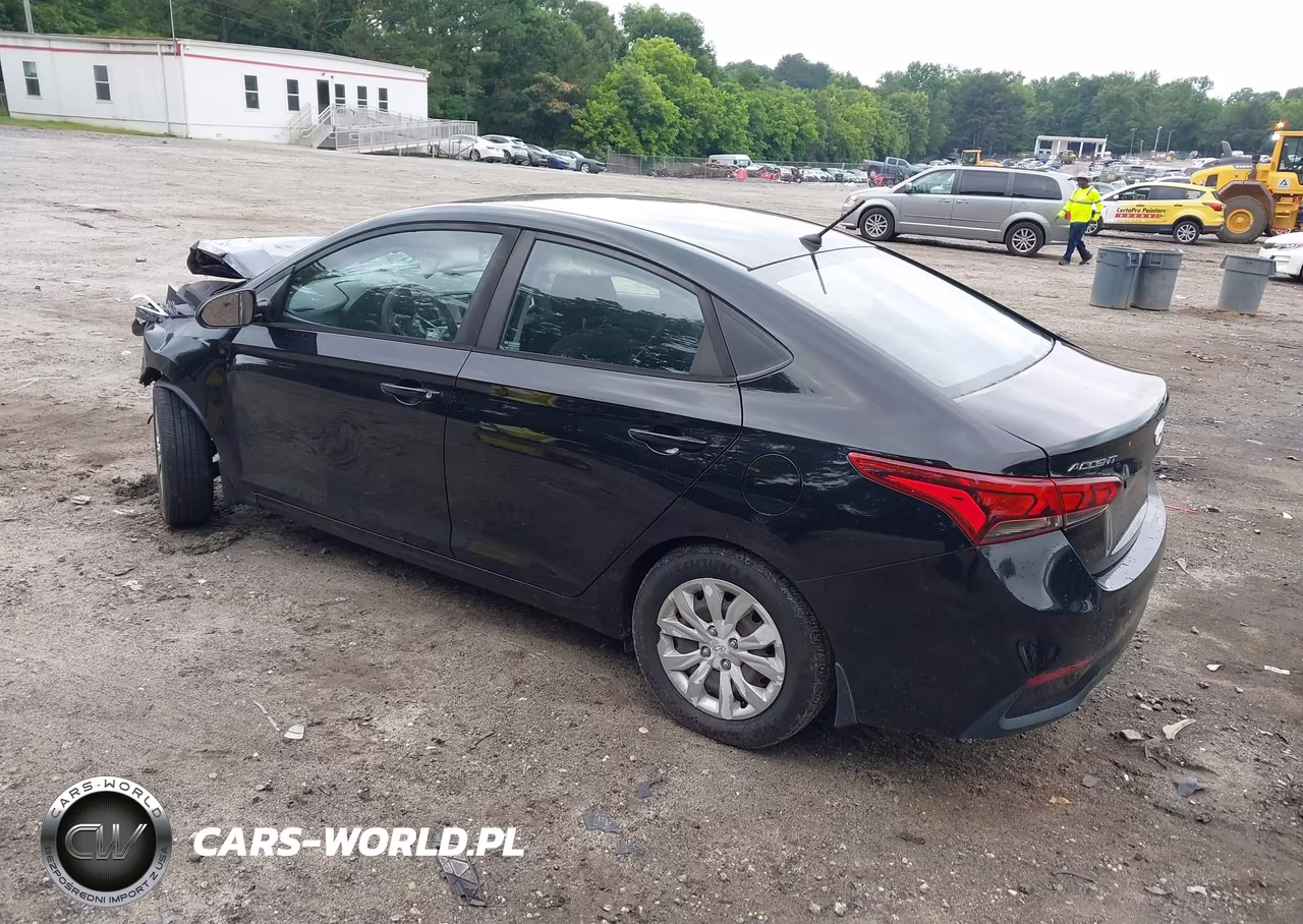 2019 Hyundai Accent Se VIN:3KPC24A34KE055357 - 3