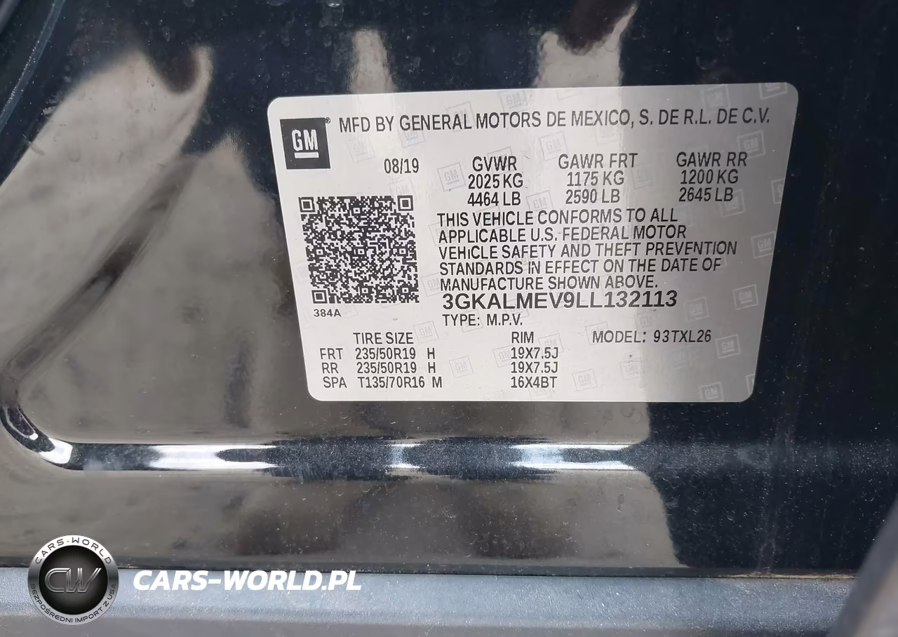 2020 GMC Terrain Fwd Sle VIN:3GKALMEV9LL132113 - 9