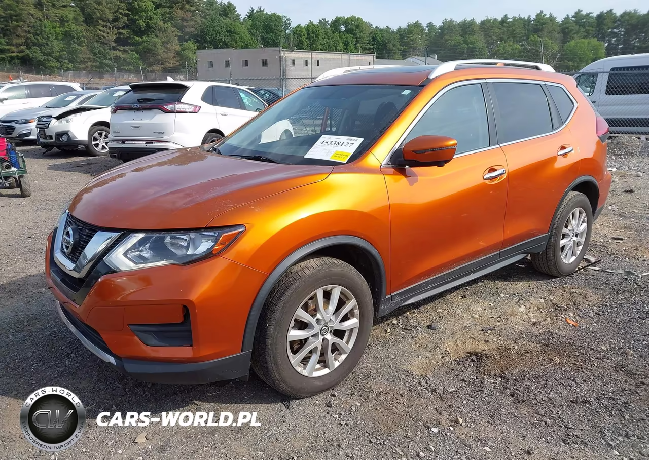 2017 Nissan Rogue Sv VIN:JN8AT2MVXHW008438 - 2