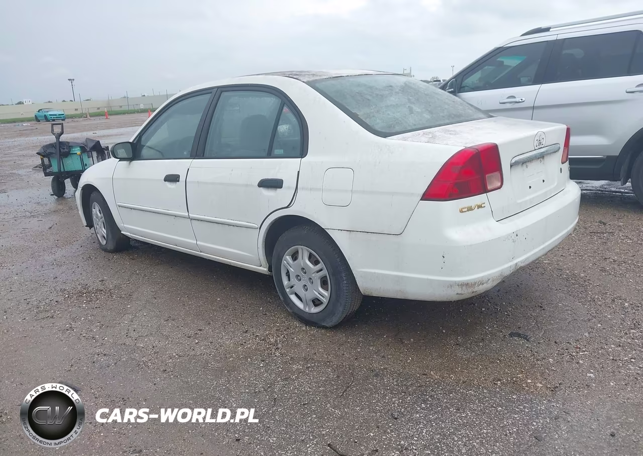 2001 Honda Civic Lx VIN:1HGES165X1L071846 - 3