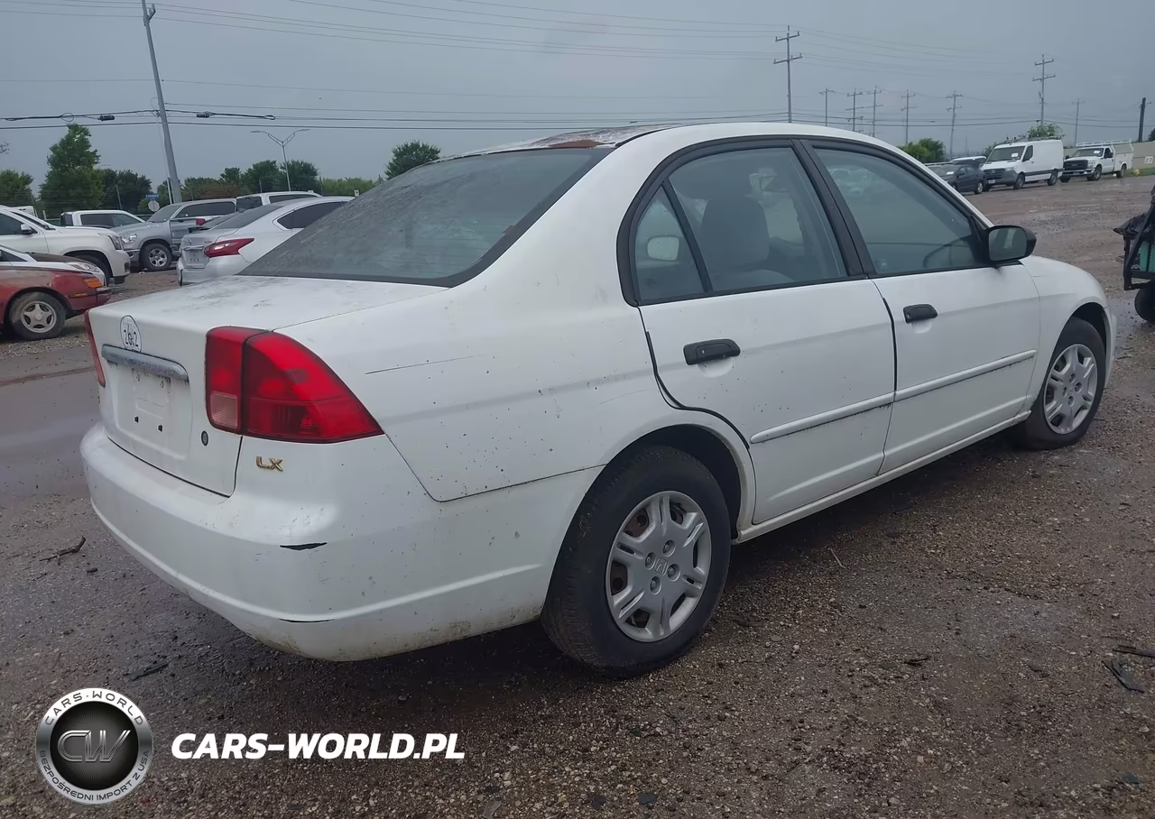 2001 Honda Civic Lx VIN:1HGES165X1L071846 - 4