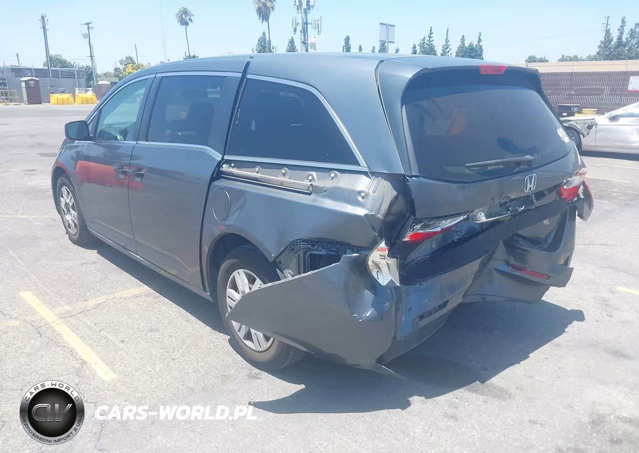 2013 Honda Odyssey Lx VIN:5FNRL5H29DB058374 - 3