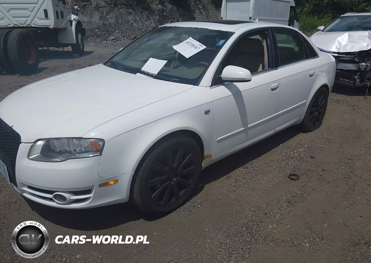 2007 Audi A4 2.0T VIN:WAUDF78E57A131788 - 2