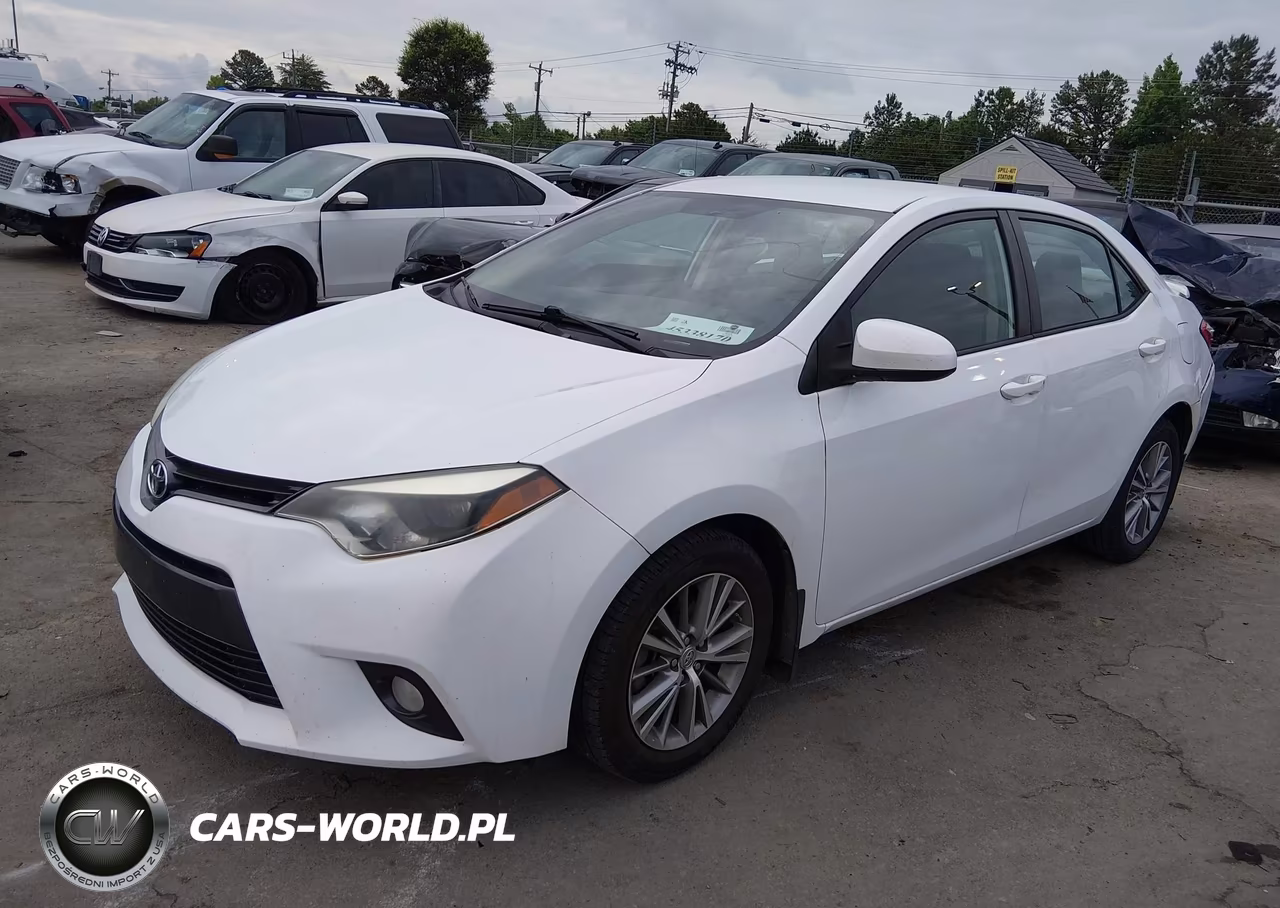 2015 Toyota Corolla Le Plus VIN:2T1BURHE7FC347129 - 2