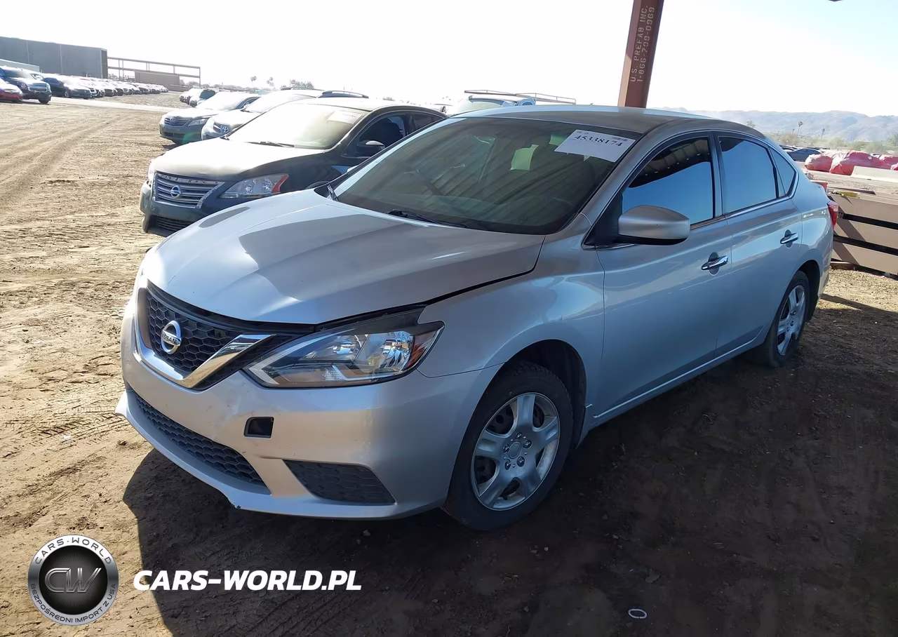 2017 Nissan Sentra Sv VIN:3N1AB7AP6HY212585 - 2