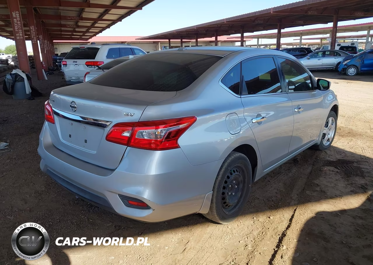 2017 Nissan Sentra Sv VIN:3N1AB7AP6HY212585 - 4
