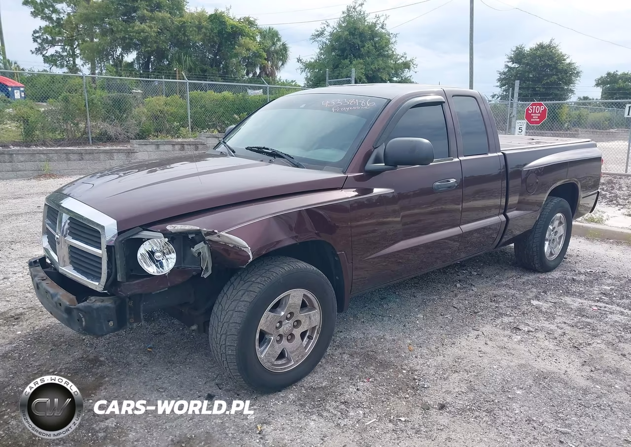 2005 Dodge Dakota Slt VIN:1D7HE42K95S136266 - 2