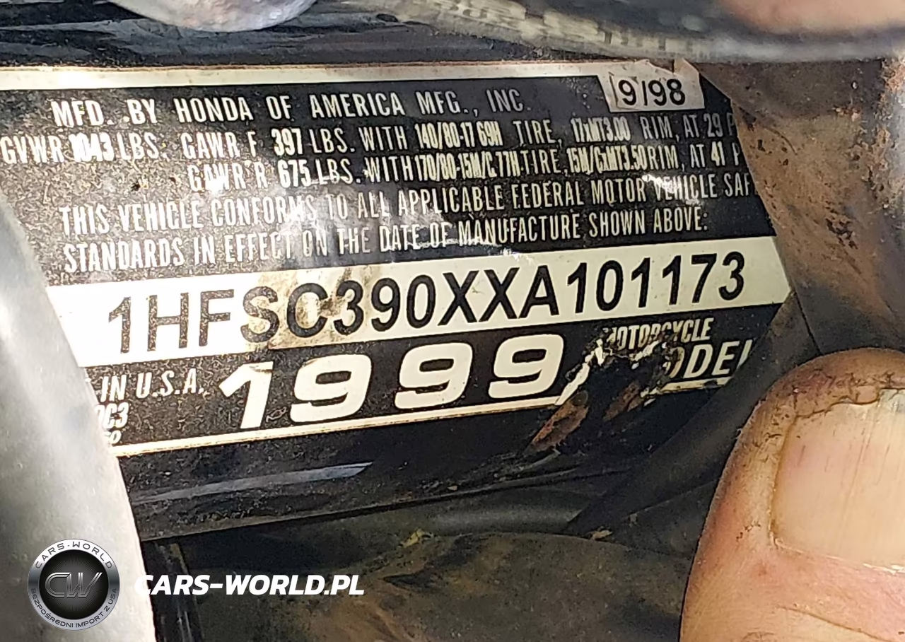 1999 Honda Vt1100 C3 VIN:1HFSC390XXA101173 - 10