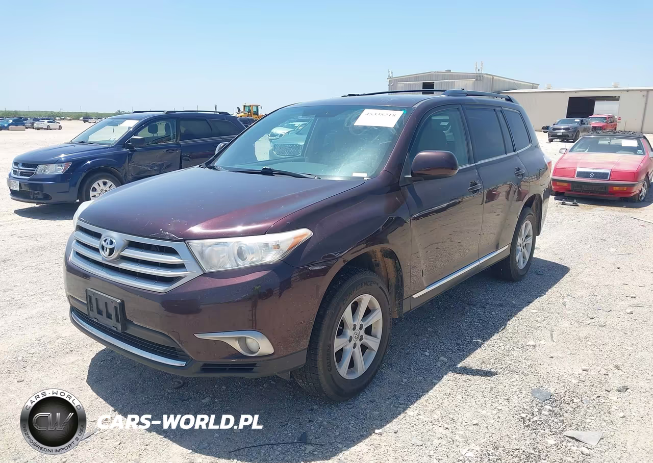2013 Toyota Highlander Base Plus V6 VIN:5TDBK3EH2DS216406 - 2