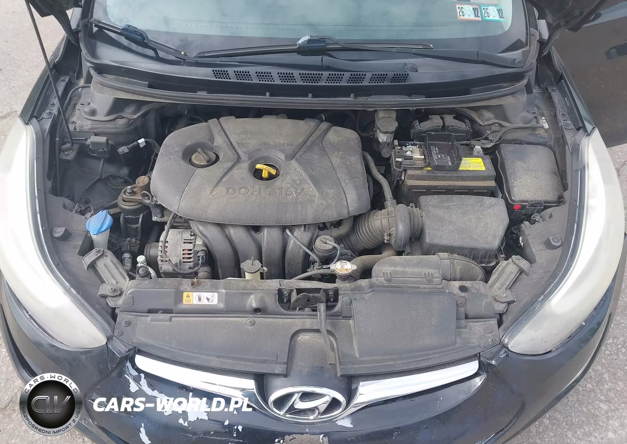 2014 Hyundai Elantra Se VIN:5NPDH4AE1EH461875 - 10